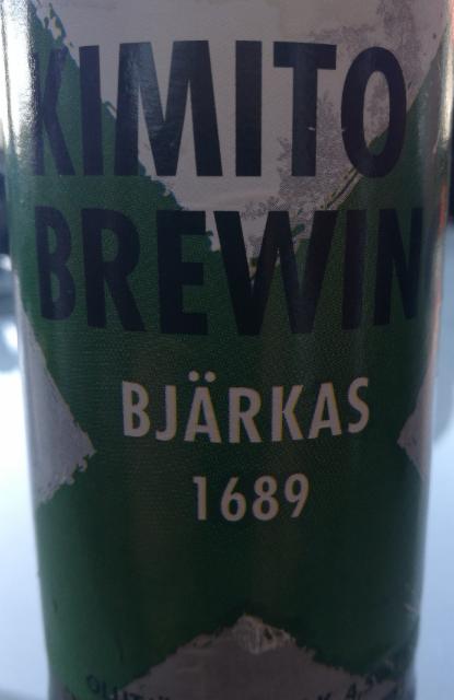 Bjärkas 1689 4.5%, Kimito Brewing, Finland