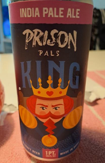 king 6.3%, Prison Pals Brewing Co., United States