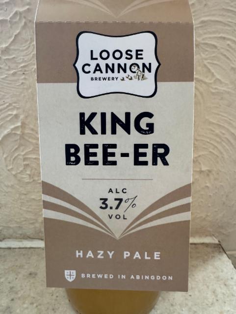 King Bee-er 3.7%, Loose Cannon Brewery, England