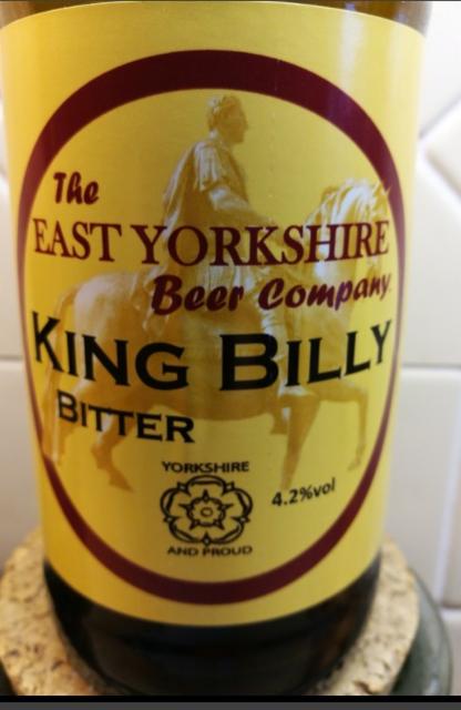King Billy Bitter 4.2%, The East Yorkshire Beer Company, England