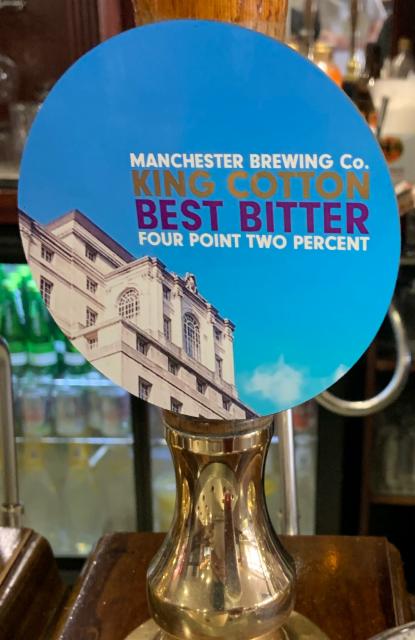 King Cotton 4.2%, Manchester Brewing Co., England