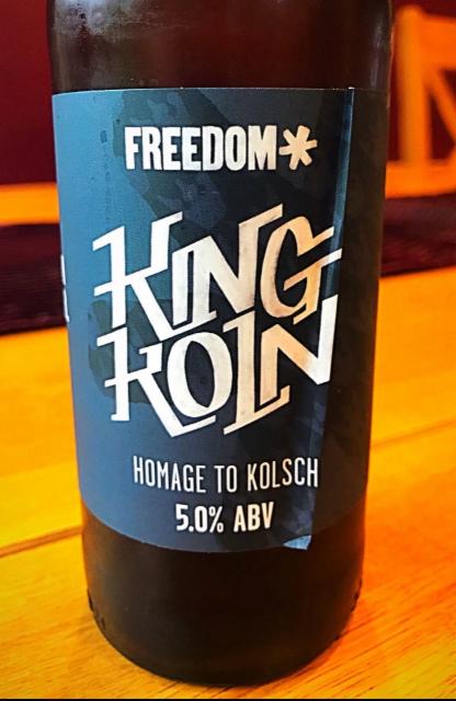 King Koln 5.0%, Freedom Brewery, England