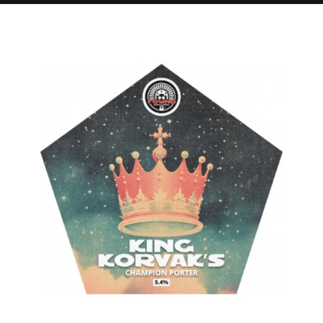 King Korvak's Champion Porter 5.4%, fownd, England