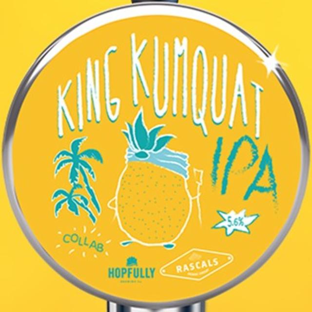King Kumquat 5.6%, Rascals Brewing, Ireland