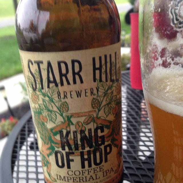 King of Hop Coffee Imperial IPA 7.5%, Starr Hill, United States