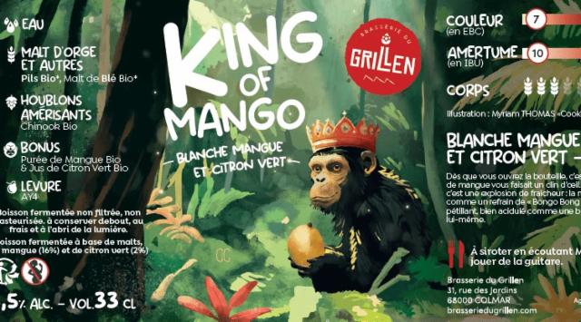 King Of Mango, Brasserie Du Grillen
