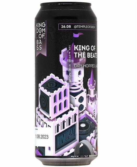 King of the Beats 5.2%, Bakunin Brewery / Бакунин, Russia