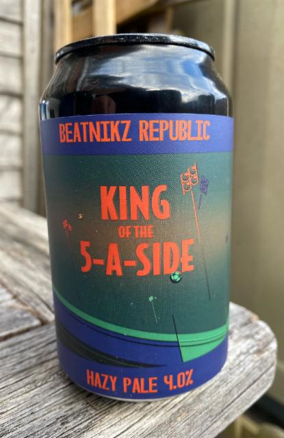 King of the Five-A-Side 4.0%, Beatnikz Republic Brewing Co., England