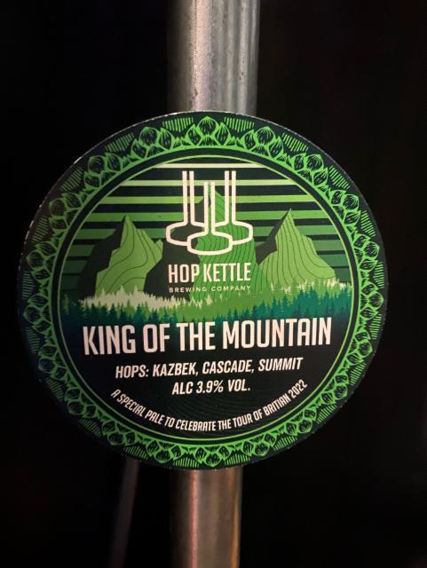 King of the Mountain 3.9%, Hop Kettle Brewery, England