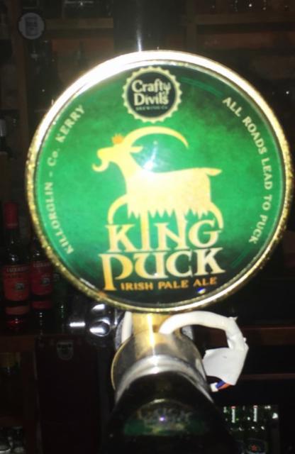 King Puck 4.3%, Crafty Divils Brewing Co, Ireland