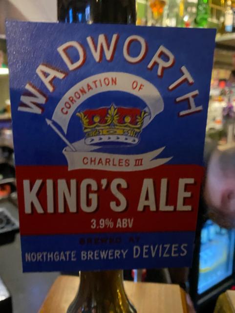 King's Ale 3.9%, Wadworth Brewery, England