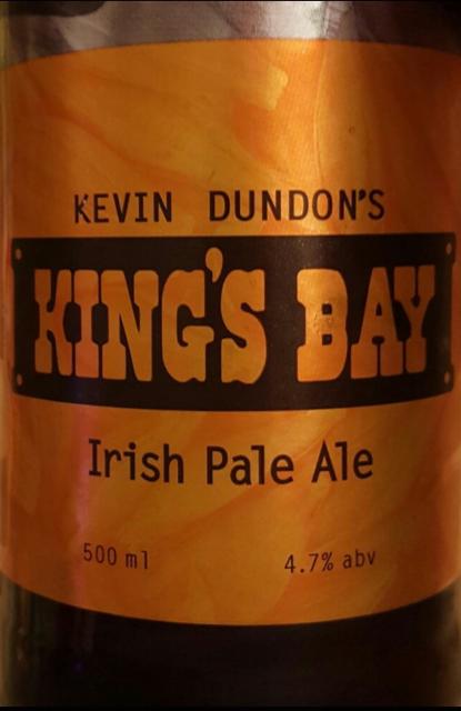 King's Bay Irish Pale Ale 4.7%, Arthurstown Brewing Co., Ireland