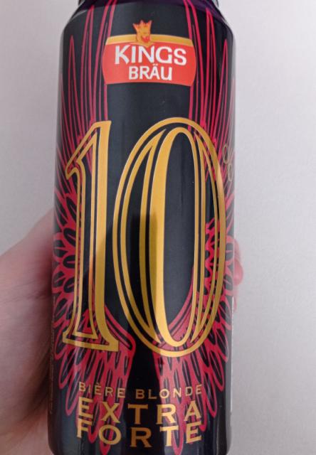 Kings Bräu Extra Forte 10 10.0%, Brasserie De Saint-Omer, France