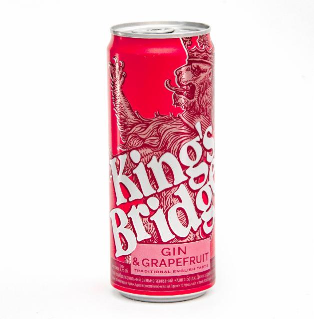 Gin & Grapefruit 7.0%, King's Bridge, Ukraine