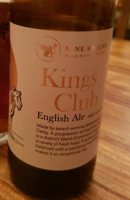 Kings Circle 4.5%, Nine Reigns Brewers & Distillers, England