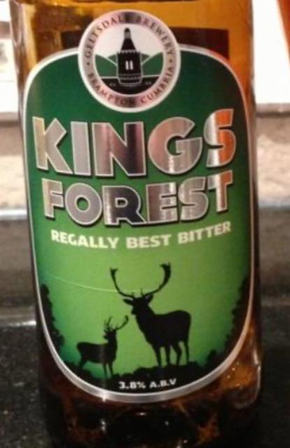 Kings Forest 3.8%, Geltsdale Brewery, England