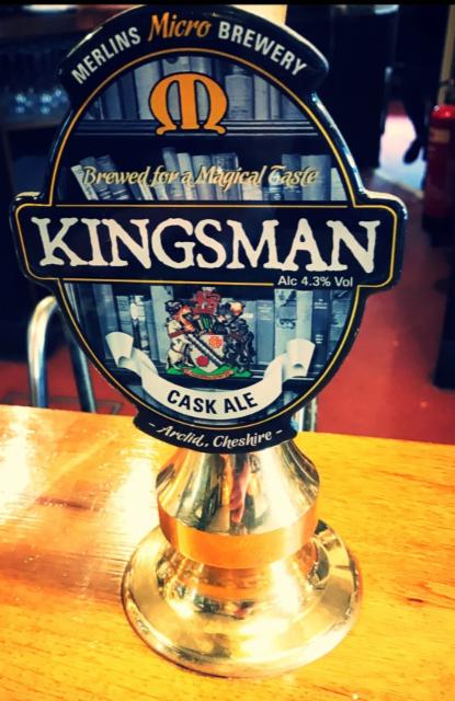 Kingsman 4.3%, Merlin's Micro Brewery, England