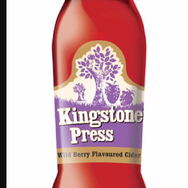 Kingstone Press Wild Berry Flavoured Cider. 4.0%, Aston Manor Cider, England