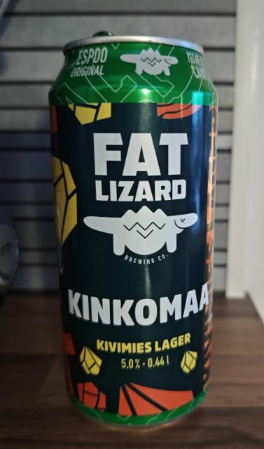 KINKOMAA kivimies lager, Fat Lizard Brewing Co.