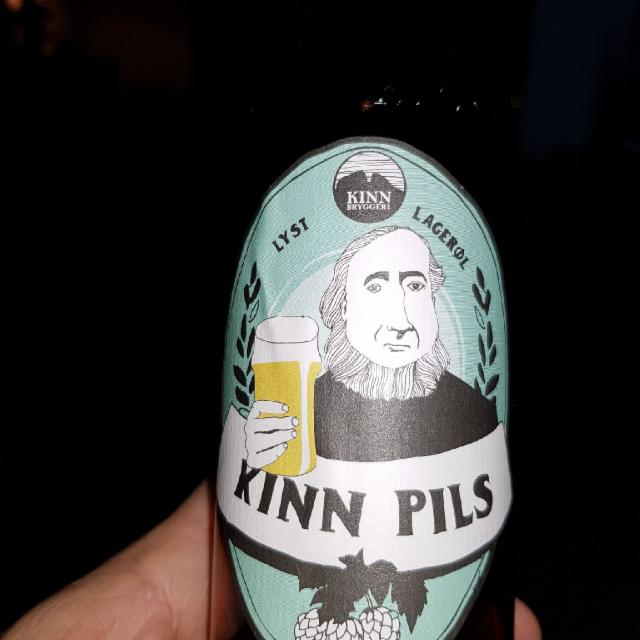 Kinn Pils 4.5%, Kinn Bryggeri, Norway