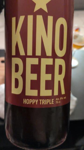 kino beer hoppy triple 8.0%, Brasserie Hardy, France