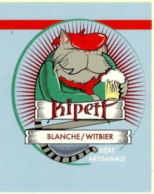 Kipett Blanche/Witbier 4.5%, Brasserie Kipett, France