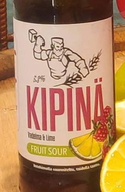 Kipinä: Vadelma & Lime 5.3%, Mallassepät, Finland