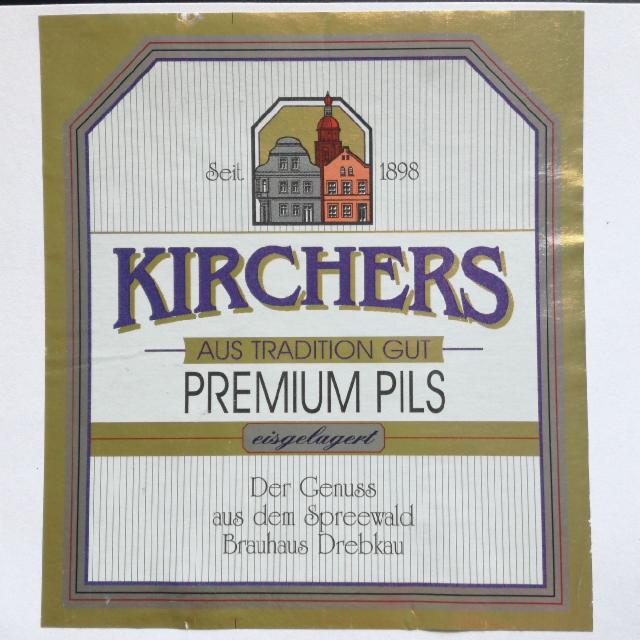 Kirchers Premium Pils 4.8%, Kirchers Brauhaus, Germany