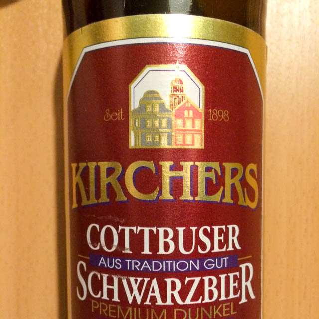 Kirchers Schwarzbier 4.8%, Kirchers Brauhaus, Germany