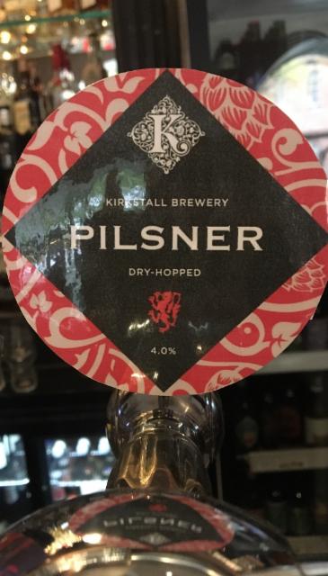 Kirkstall Dry-hopped Pilsner 4.0%, Kirkstall Brewery, England