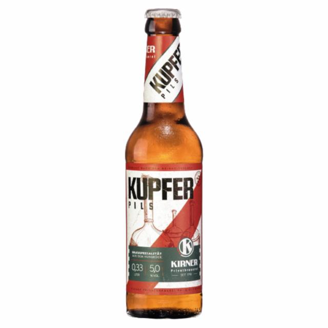 Kirner Kupfer Pils 5.0%, Kirner Privatbrauerei Ph. & C. Andres, Germany