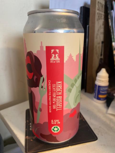 Kirsch Russell Escape from Brew York 6.5%, Brew York, England