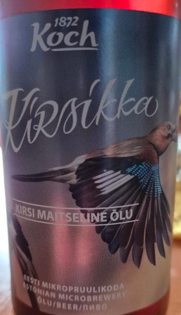 Kirsikka 4.5%, Koch Brewery, Estonia
