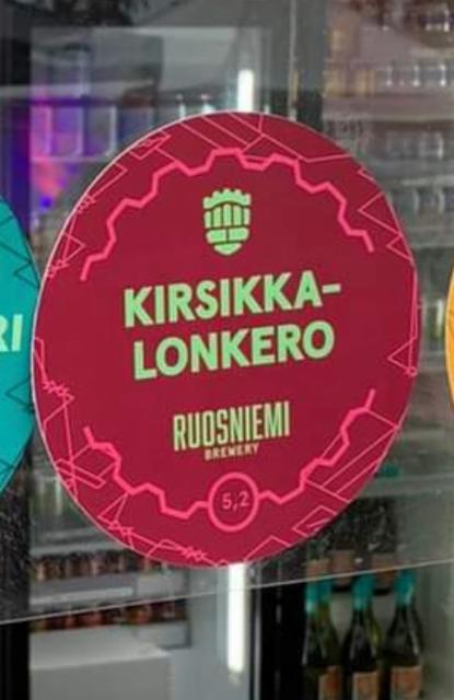 Kirsikkalonkero 5.2%, Ruosniemi Brewery, Finland