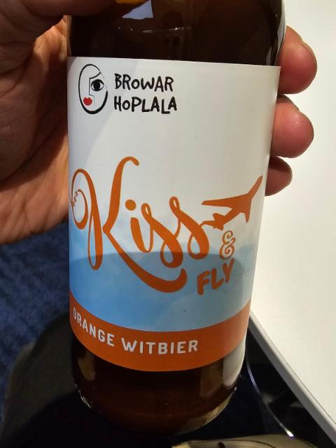 Kiss FLY Orange Witbier 3.9%, Browar Hoplala, Poland
