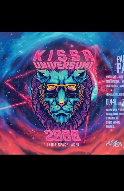 Kissauniversumi 2080 7.0%, Paloaseman Panimo, Finland