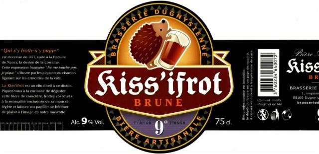 Kiss'ifrot Brune, Brasserie Dugnysienne [Closed]