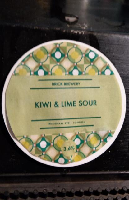 Kiwi & Lime Sour 3.6%, Brick Brewery, England