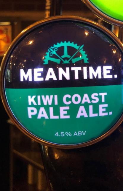 Kiwi Coast Pale Ale. 4.5%, Meantime Brewing, England