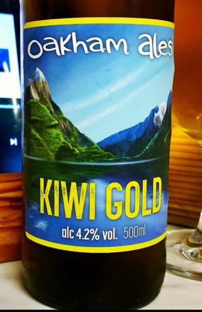 Kiwi Gold 4.2%, Oakham Ales, England