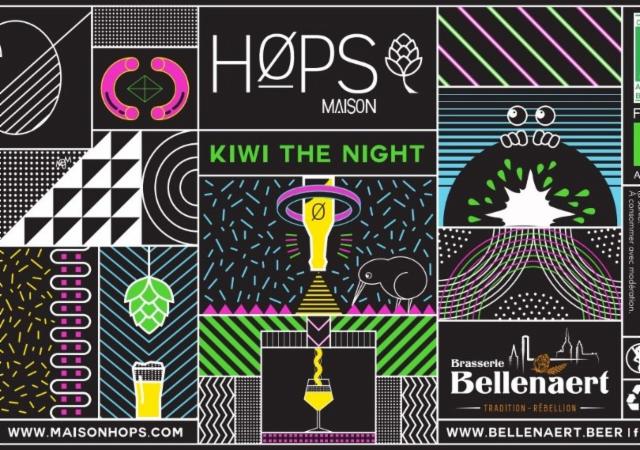 Kiwi The Night 5.0%, Brasserie Bellenaert, France