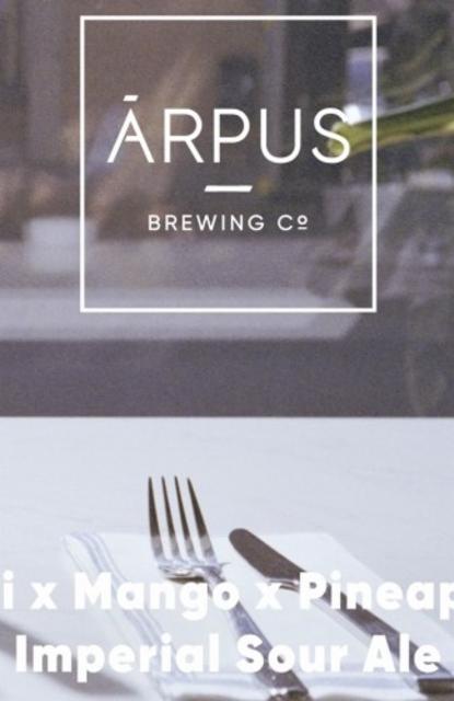 Kiwi x Mango x Pineapple Imperial Sour Ale 8.0%, Ārpus Brewing Co., Latvia