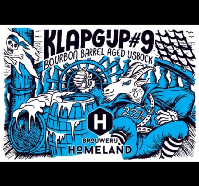 Klapgijp #9 22.0%, Brouwerij Homeland, Netherlands