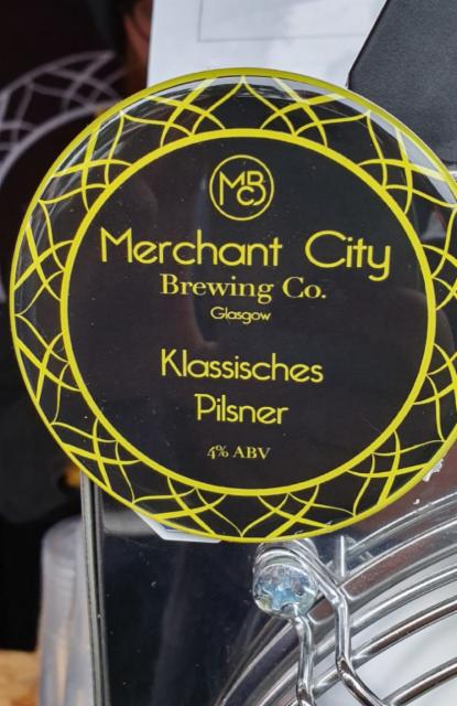 Klassisches Pilsner 4.0%, Merchant City Brewing Co., Scotland