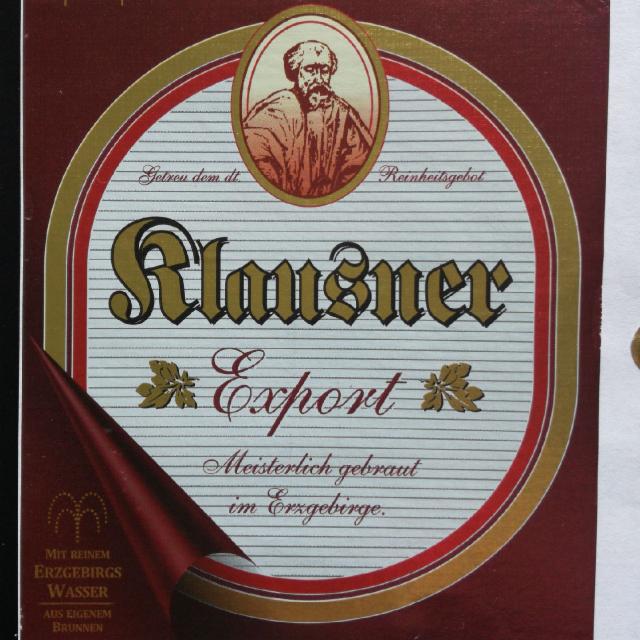 Klausner Export 4.8%, Einsiedler Brauhaus, Germany