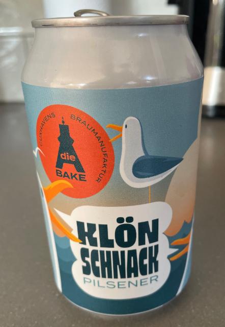 Klön Schnack Pilsener, Bake Braumanufaktur