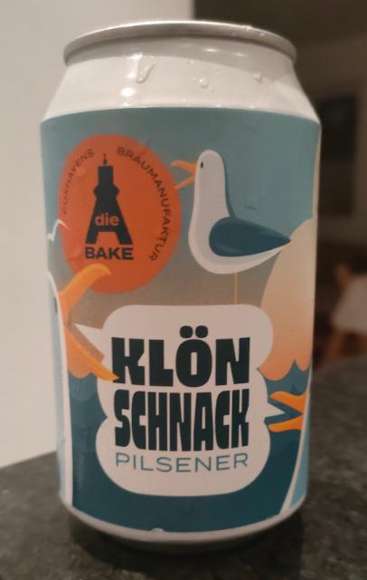Klönschnack Pilsner 4.9%, Die Bake, Germany