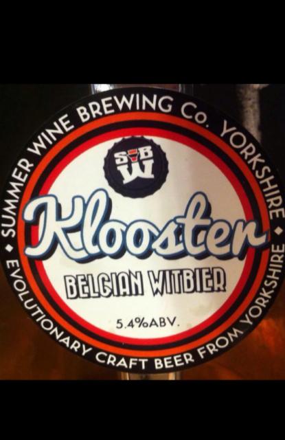 Klooster 5.4%, Summer Wine Brewery, England