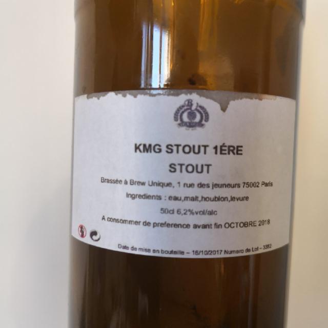 KMG Stout 1ère 6.2%, Brew Unique [Closed], France