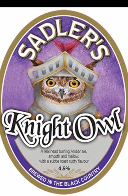 Knight Owl 4.5%, Sadler's Ales, England